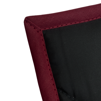 Thermomatte schwarz - Band bordeaux